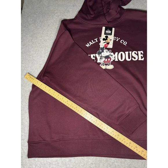 NWT Primark 2XL Mickey Hidden Pockets Hoodie - Picture 3 of 4